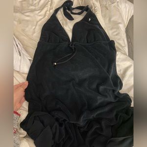 Cute black swimsuit coverup
